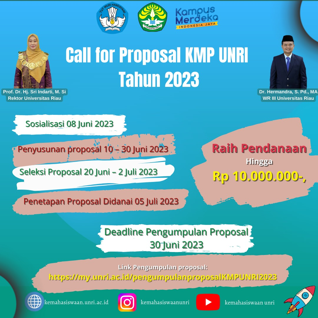 Kompetisi Mahasiswa Pengusaha Kmp Unri Tahun 2023 Telah Dibuka ...