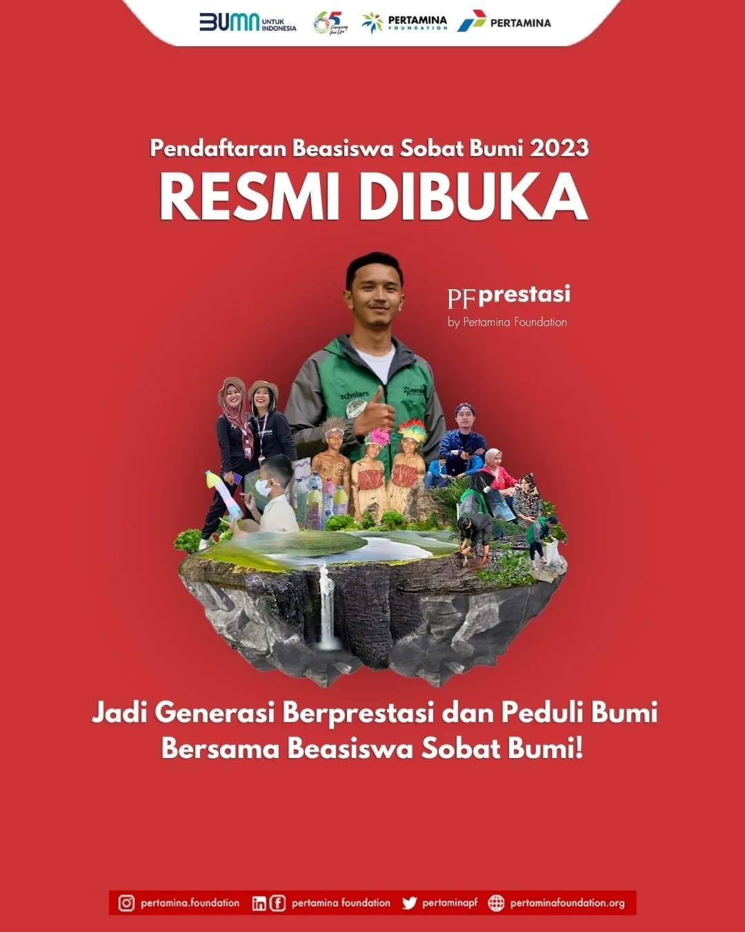 Beasiswa Sobat Bumi 2023 Resmi Dibuka Untuk Kamu Mahasiswa I Dari ...